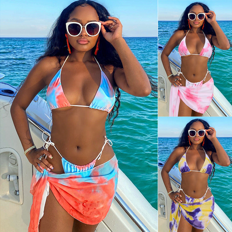 Women's Trendy Split Swimsuit Three-Piece