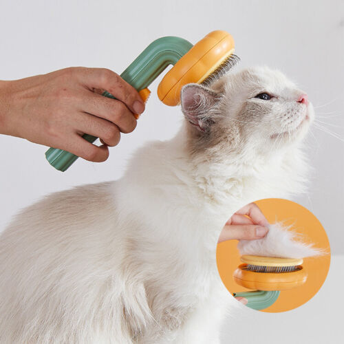 Pet Pumpkin Slicker Brush Cat Dog Grooming