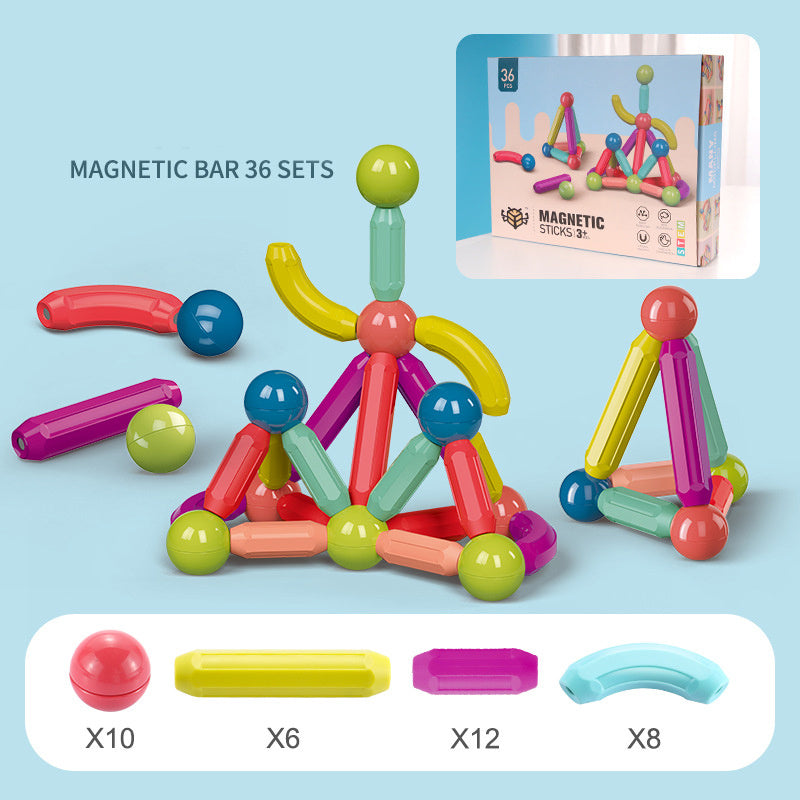 Magnetic Stick Building Blocks Kids Toys
