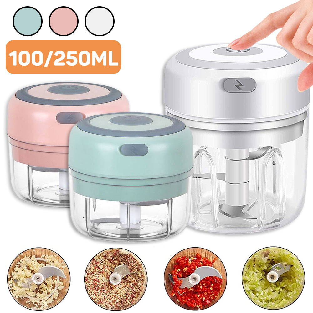 Mini Electric Garlic Onion Chopper USB Charging
