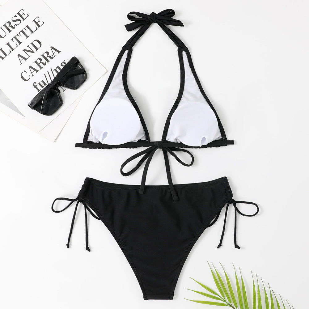 Women's Halter String Bikini Swimsuit