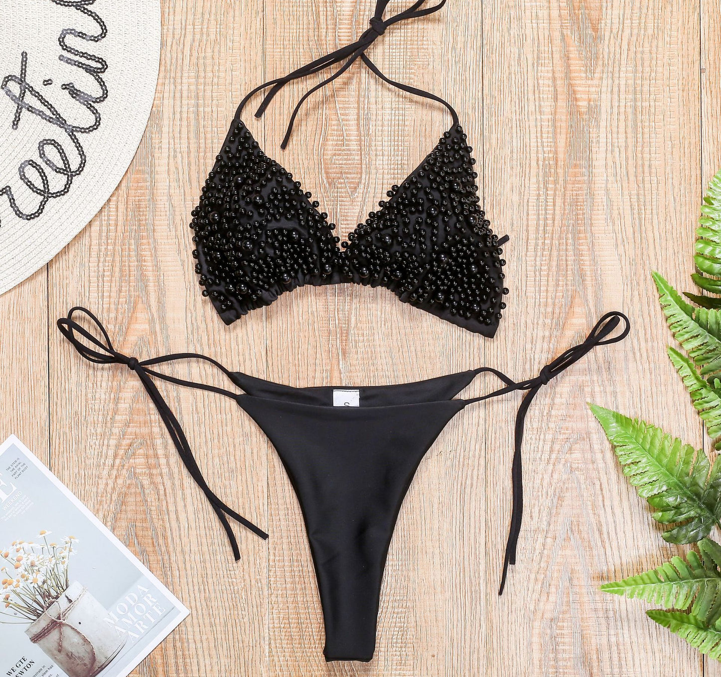 Halter Two Piece Bikini Beach Swimwear