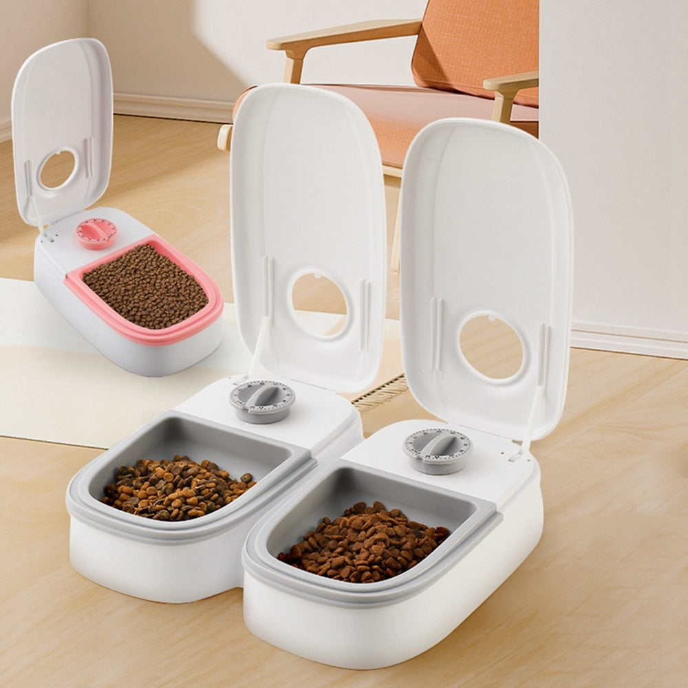 Automatic Dog Cat Pet Feeder Food Dispenser