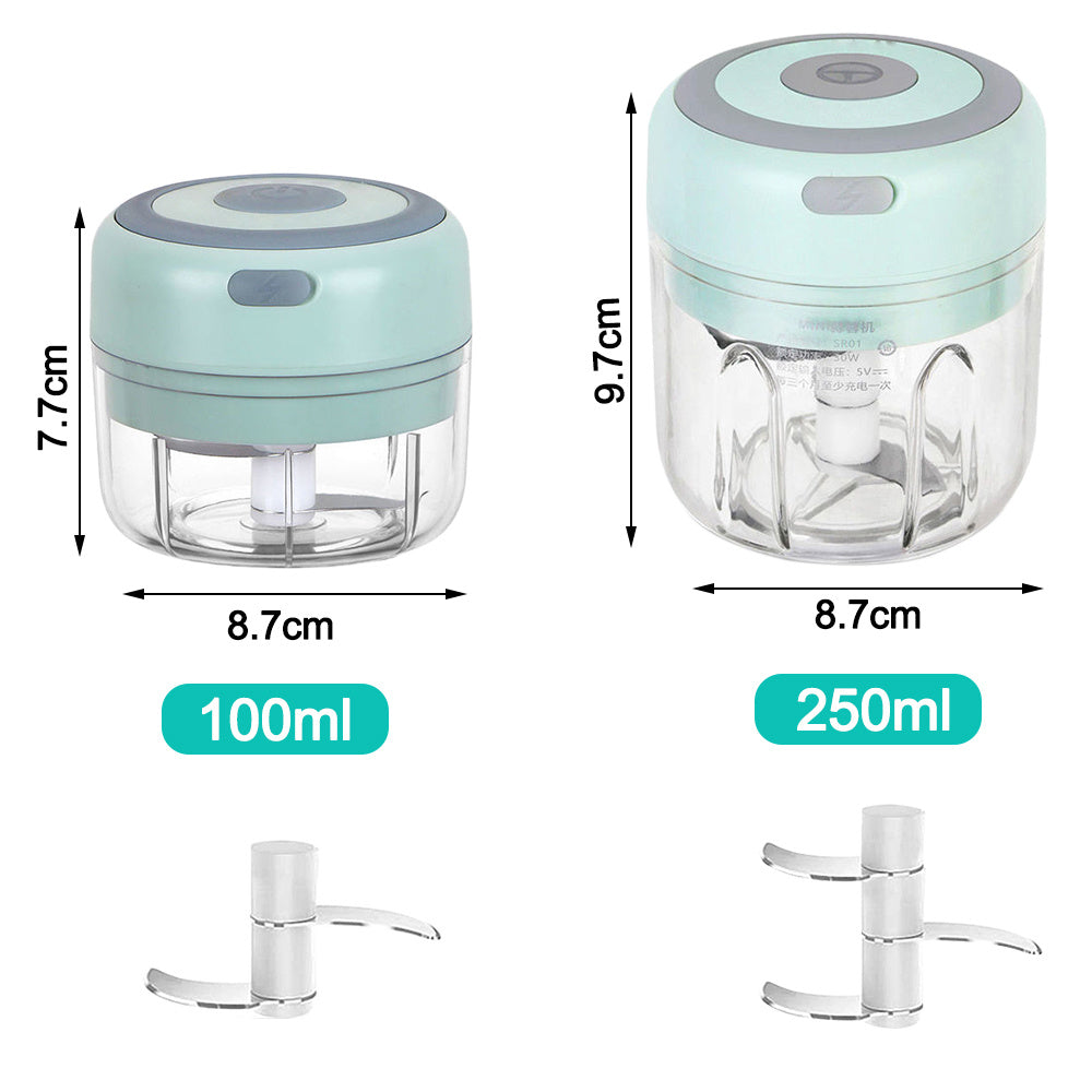 Mini Electric Garlic Onion Chopper USB Charging
