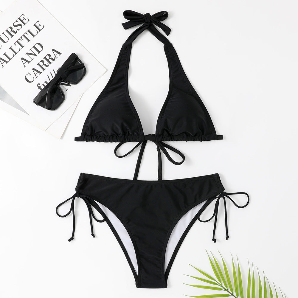 Women's Halter String Bikini Swimsuit