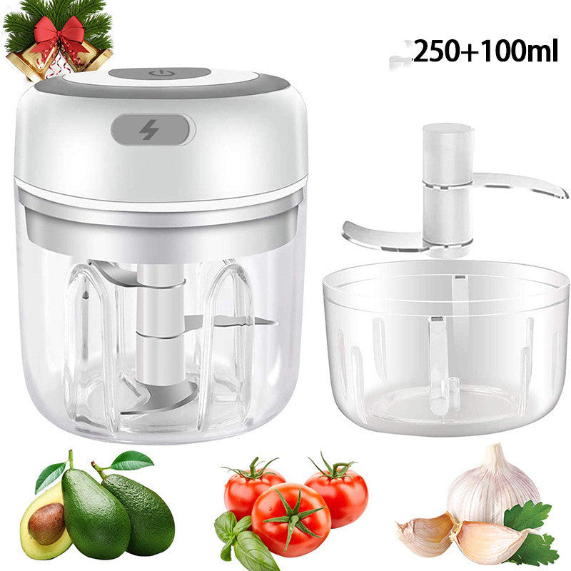 Mini Electric Garlic Onion Chopper USB Charging