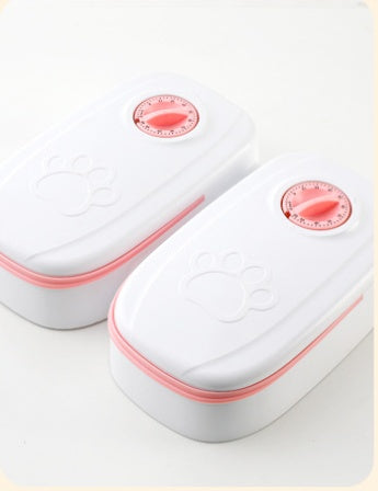 Automatic Dog Cat Pet Feeder Food Dispenser