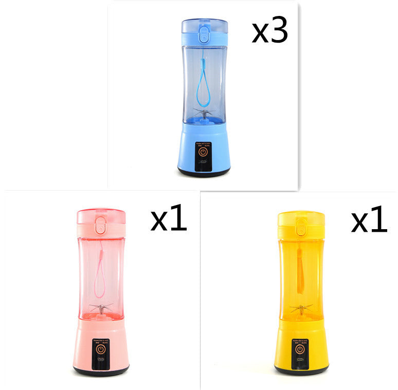 Portable Fruit Juicer Wireless USB Rechargeable Blender