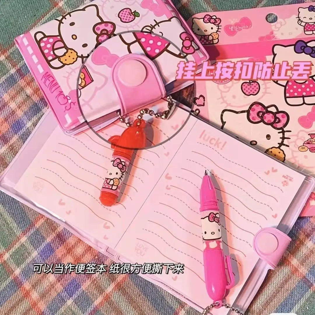 Hello Kitty Mini Notepad & Pen Set
