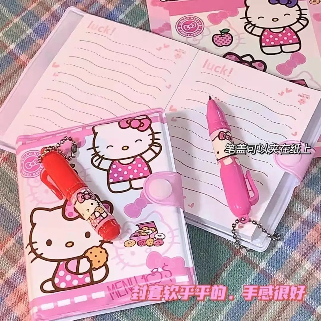Hello Kitty Mini Notepad & Pen Set