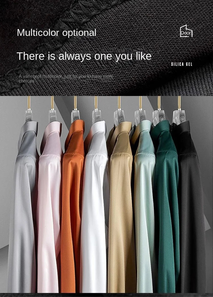Wrinkle-Resistant Men's Shirt