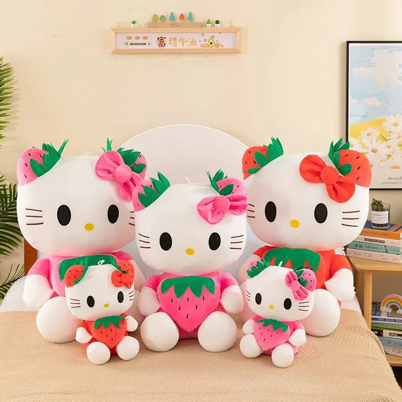 Hello Kitty Strawberry Plush Toy