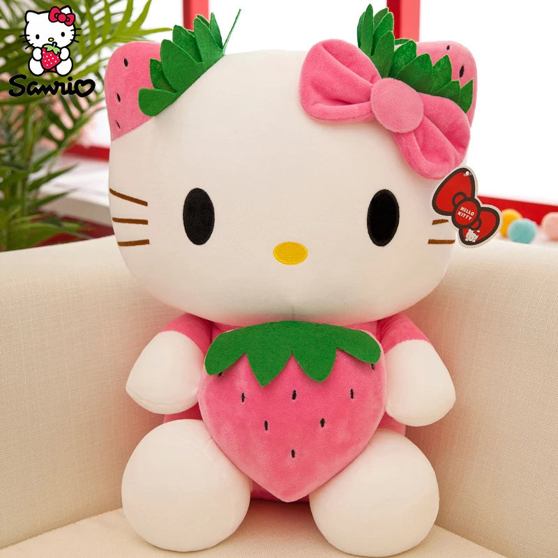 Hello Kitty Strawberry Plush Toy