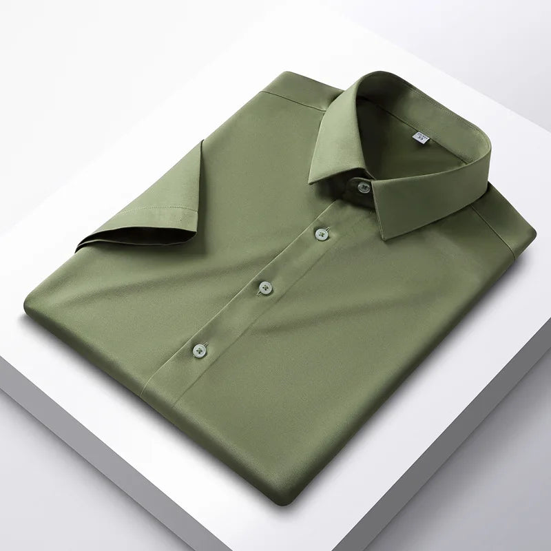 Wrinkle-Resistant Men's Shirt