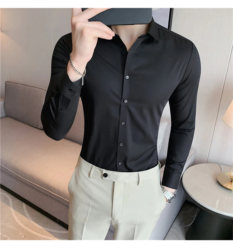 High Stretch Seamless Long Sleeve Shirt