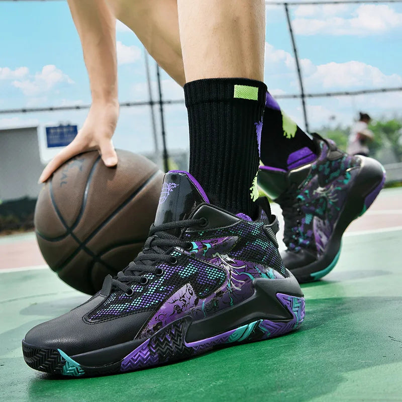 Men's Basketball Sneaker Shoes