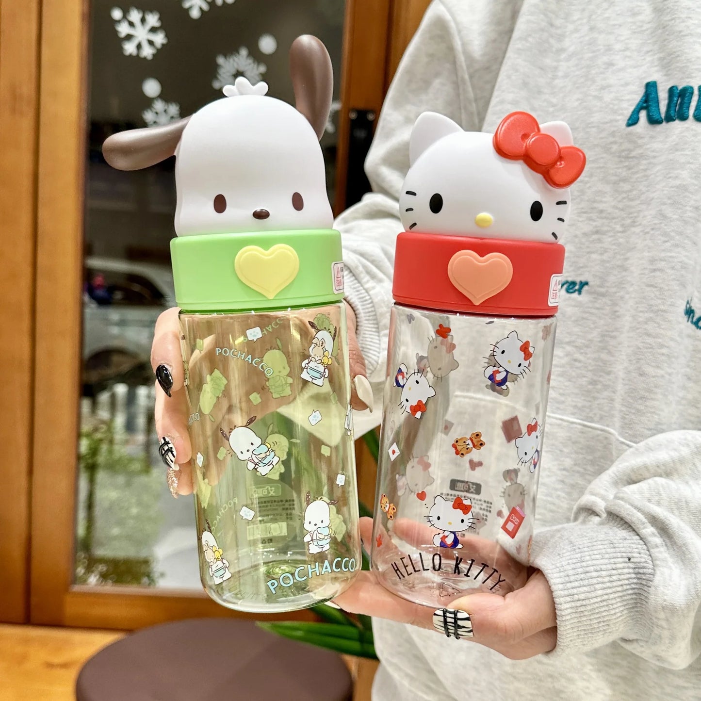 MINISO Character 500 ML Water Bottles