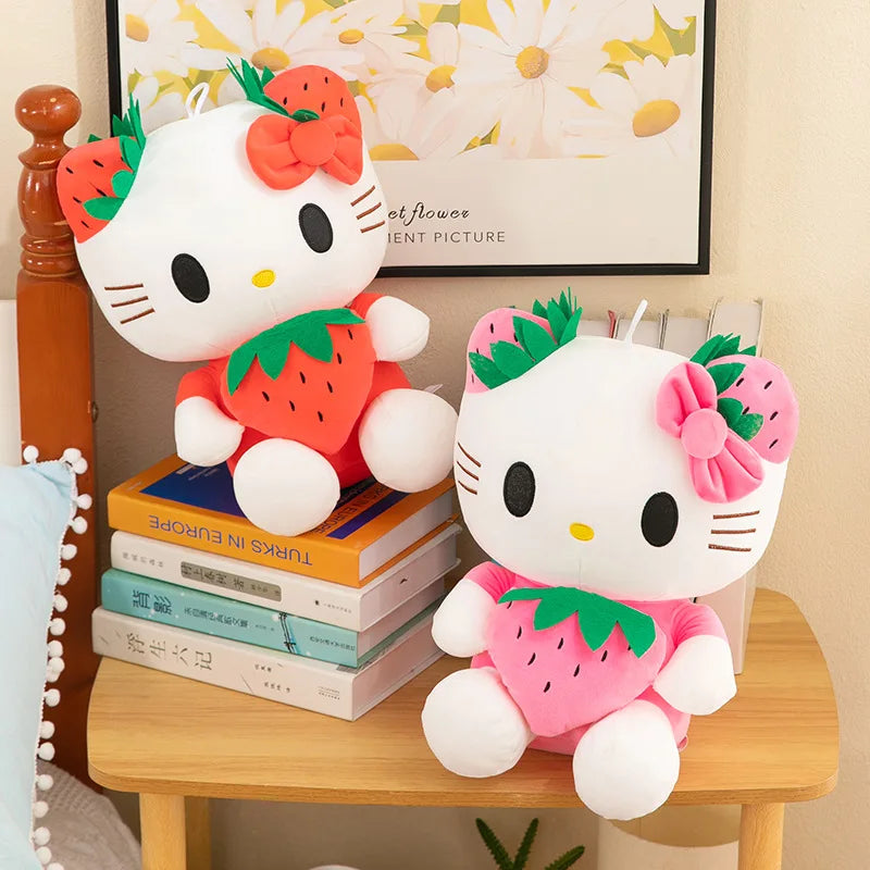 Hello Kitty Strawberry Plush Toy