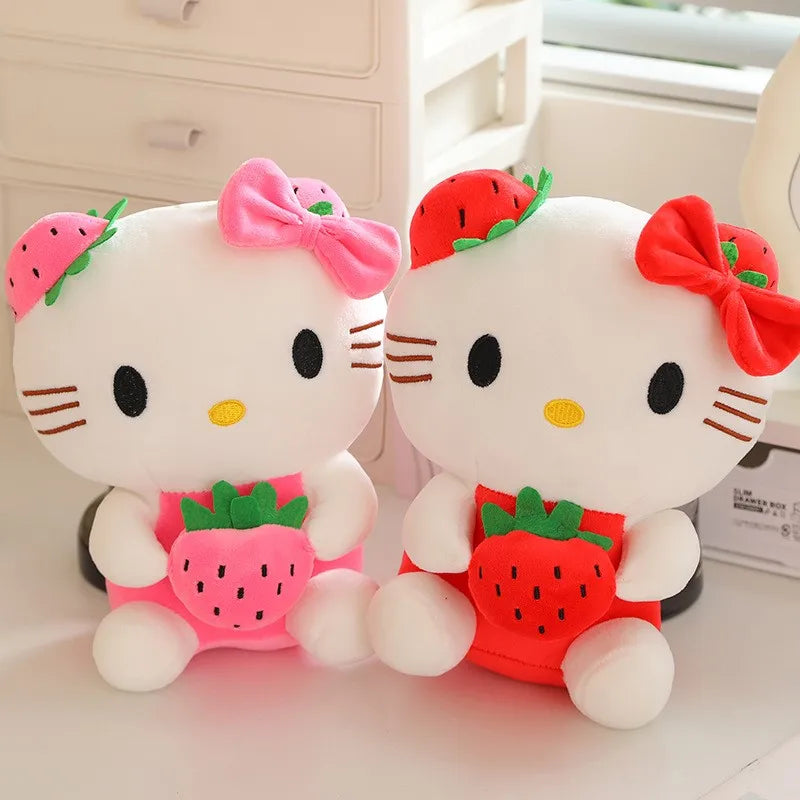 Hello Kitty Strawberry Plush Toy