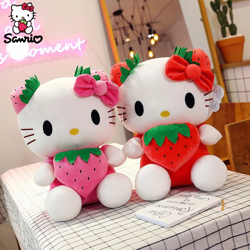 Hello Kitty Strawberry Plush Toy