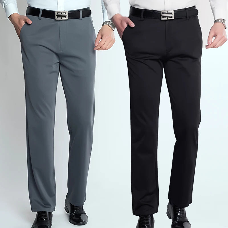 Men's Summer Slim Fit Business Casual Pants