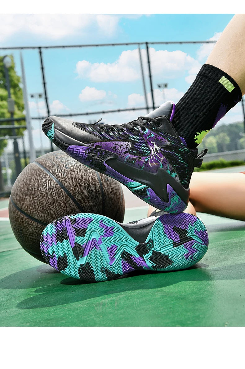 Men's Basketball Sneaker Shoes