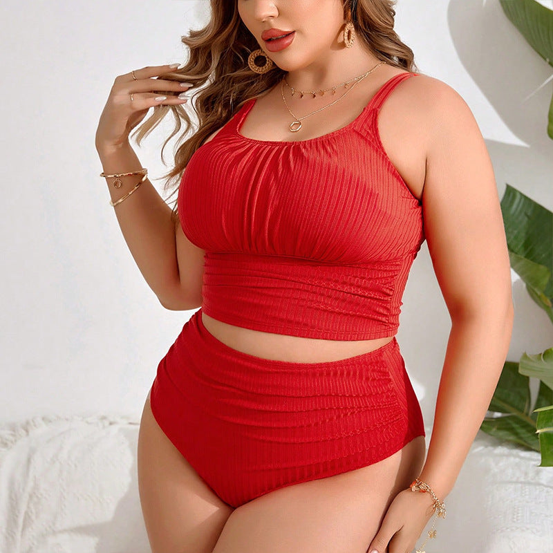 Women Plus Size Beach Swimsuit