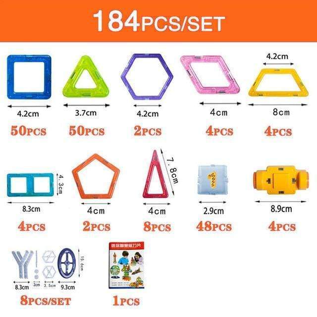 Magnetic Building Blocks DIY Kids Toys