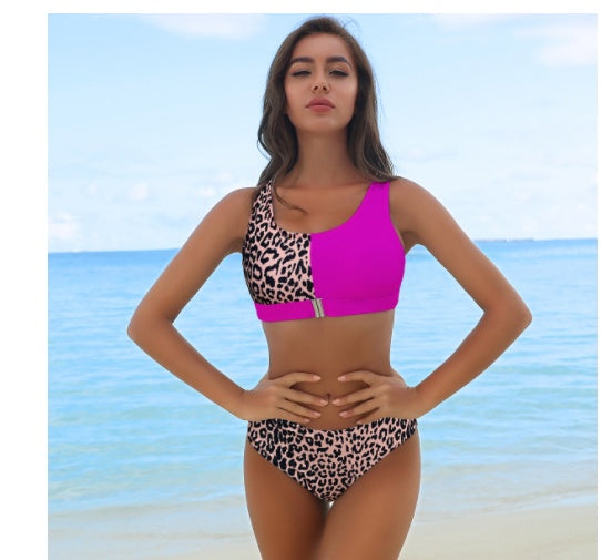 Cross Border Bikini Women's Split Swimsuit