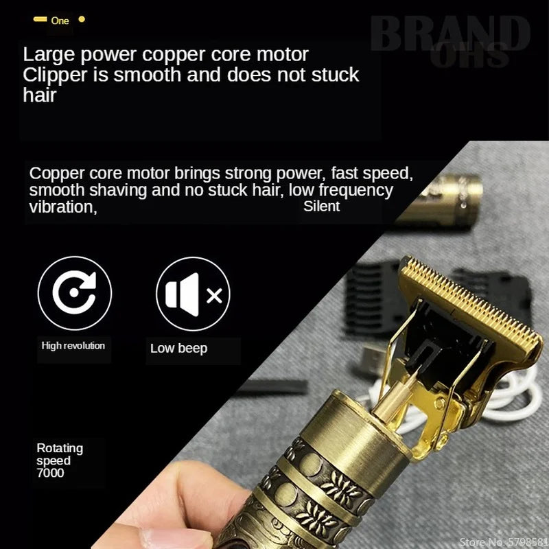 Electric Men Hair Trimmer Shaver Razor