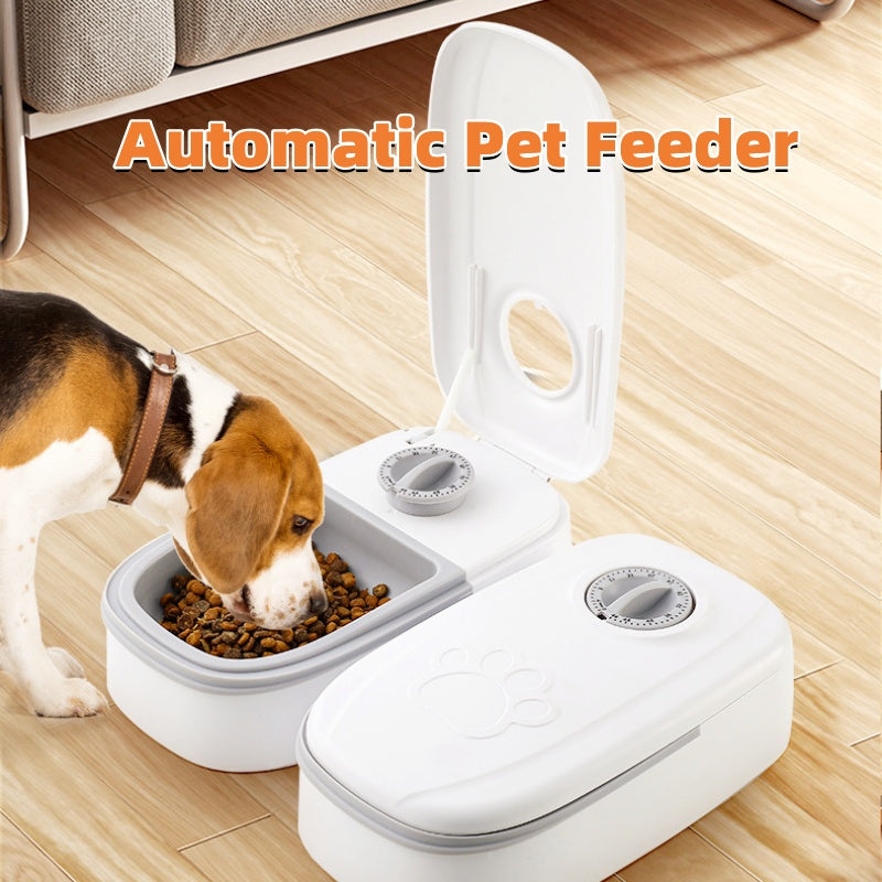 Automatic Dog Cat Pet Feeder Food Dispenser