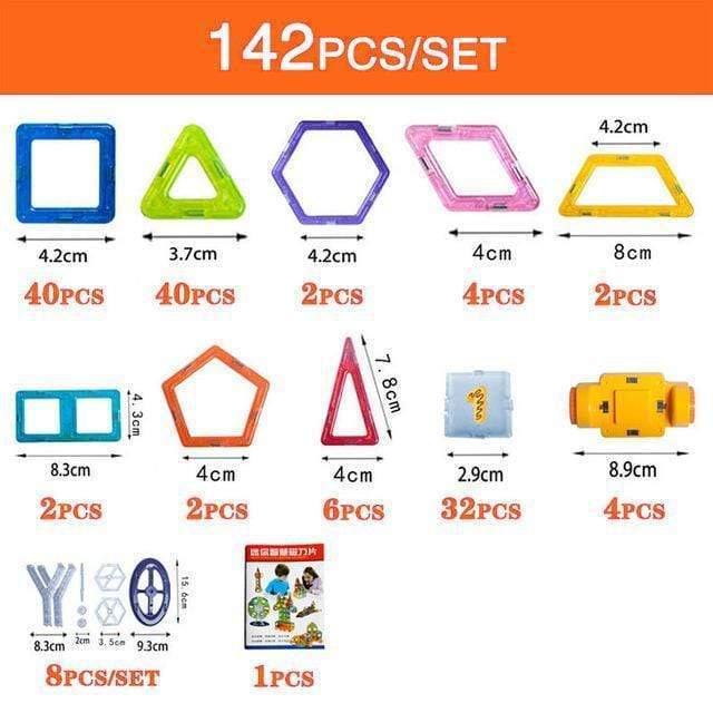 Magnetic Building Blocks DIY Kids Toys