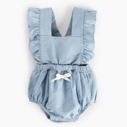 Denim Baby One-piece Bodysuits