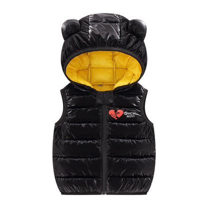 Children Warm Hooded Jackets