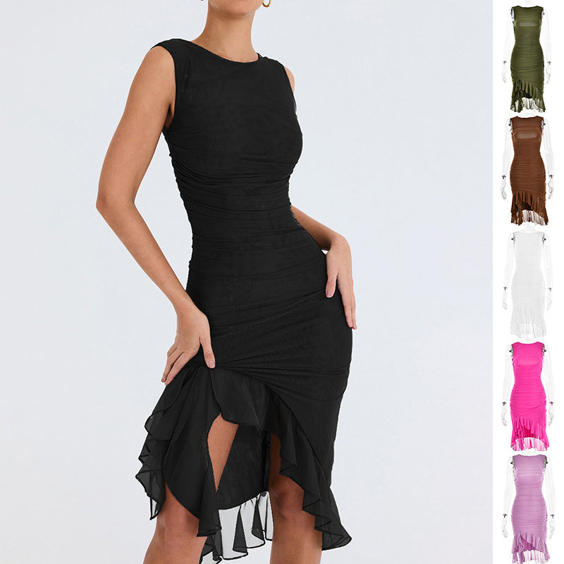 Summer Slim Skinny Sleeveless Dress