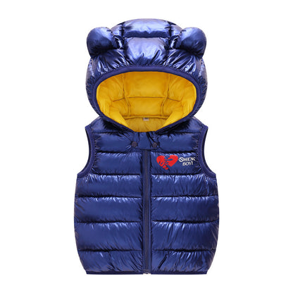 Children Warm Hooded Jackets