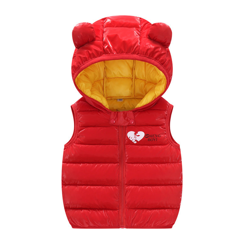 Children Warm Hooded Jackets