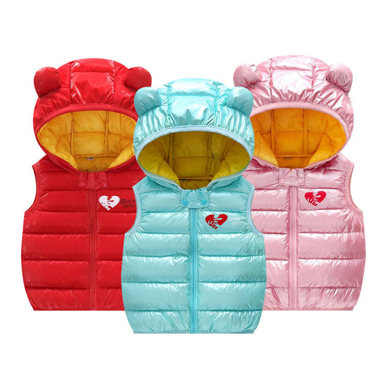 Children Warm Hooded Jackets