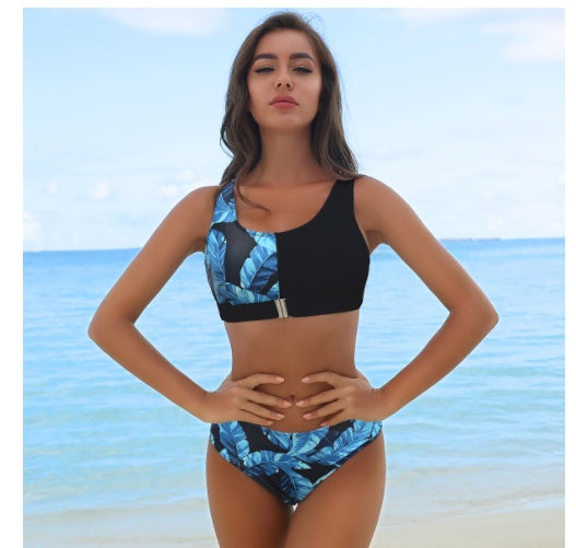 Cross Border Bikini Women's Split Swimsuit