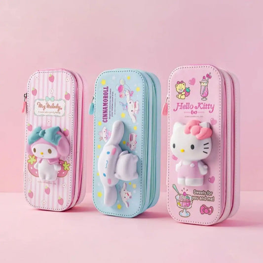 3D Sanrio Pencil Case