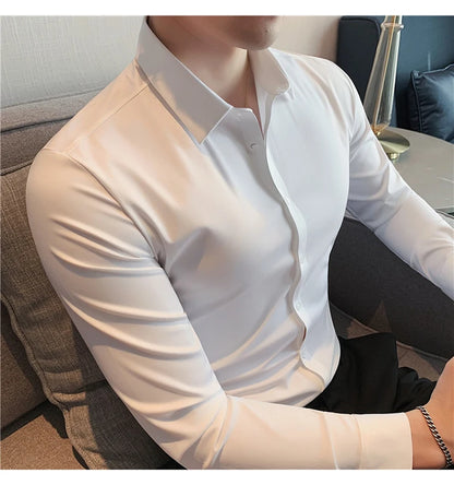 High Stretch Seamless Long Sleeve Shirt