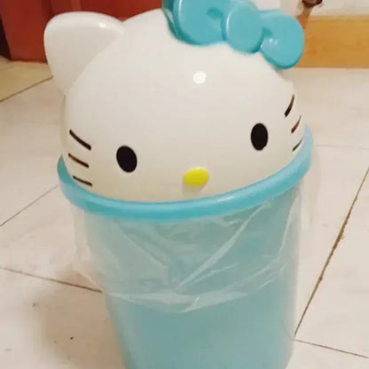 Sanrio Hello Kitty Kawaii Trash Bin