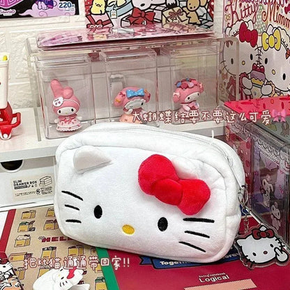 Hello Kitty Plush Bag & Pencil Case