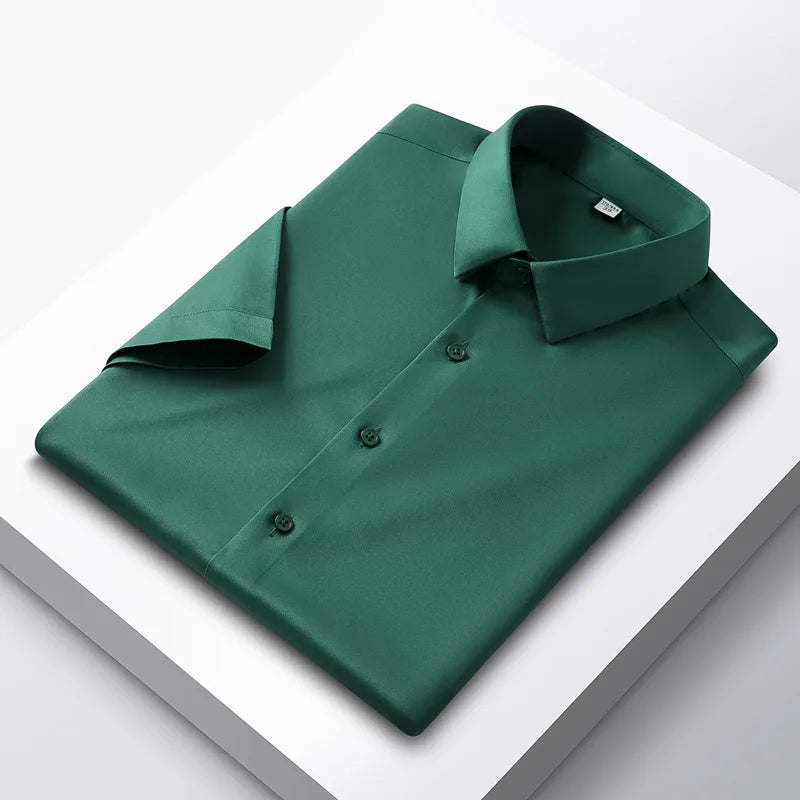 Wrinkle-Resistant Men's Shirt