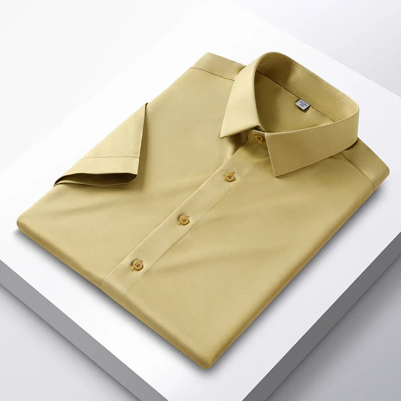 Wrinkle-Resistant Men's Shirt