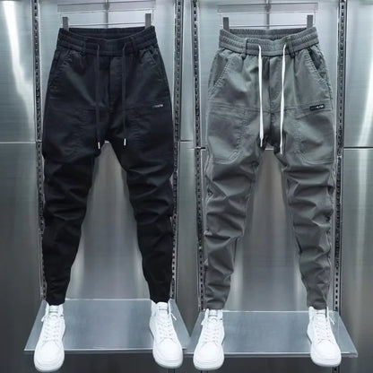 2023 Spring Autumn Men's Trousers Janpan Fashion Streetwear Joggers Pants Men Casual Men Clothing Elastic Waist Sweatpants Men