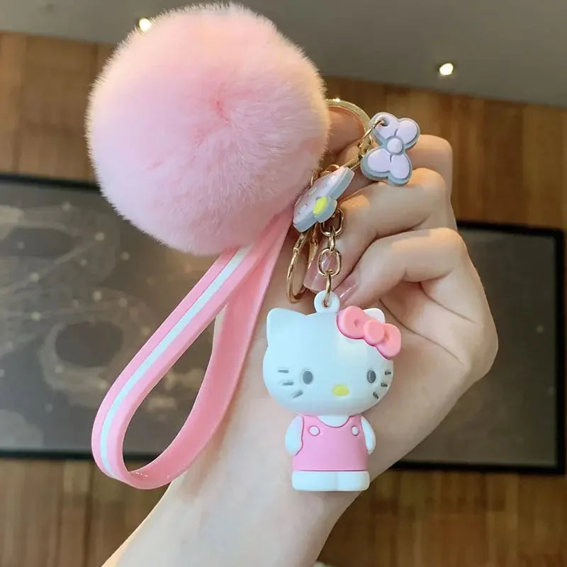 Sanrio Hello Kitty Keychain - Cute Melody & Friends Pendant