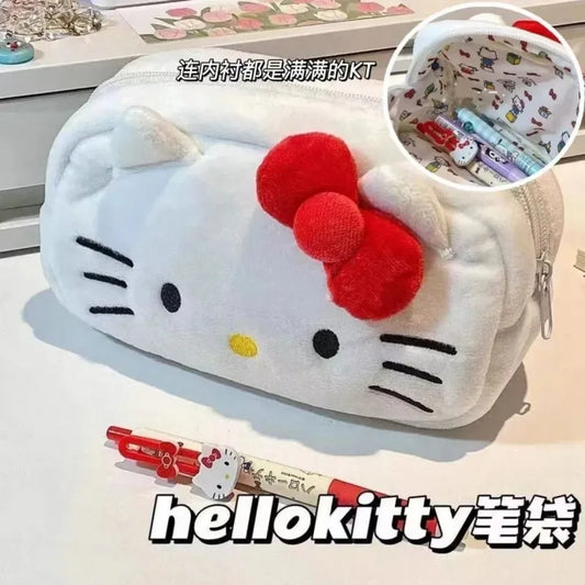 Hello Kitty Plush Bag & Pencil Case