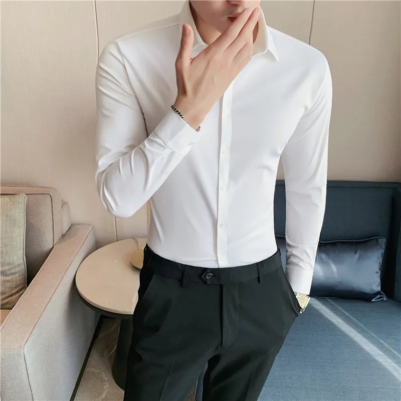 High Stretch Seamless Long Sleeve Shirt