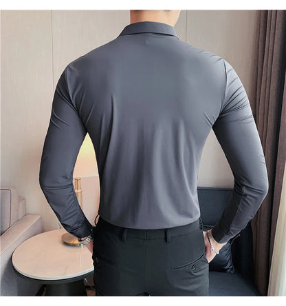 High Stretch Seamless Long Sleeve Shirt